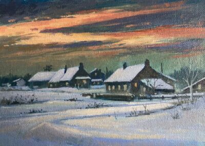 Winter Light by David Webster