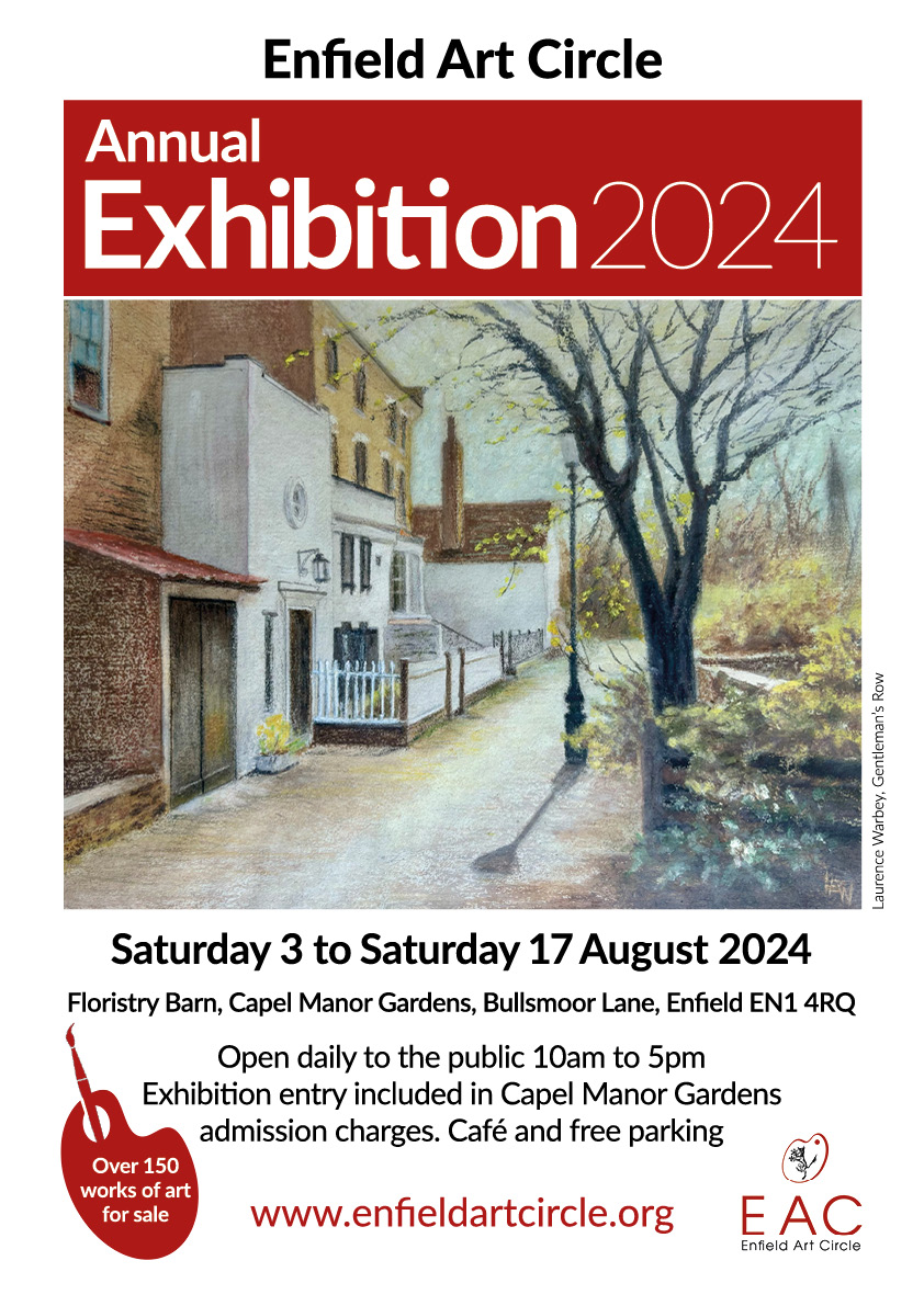 Promotional poster for annual exhibition 2022